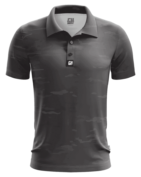 Midnight Camo Golf Polo