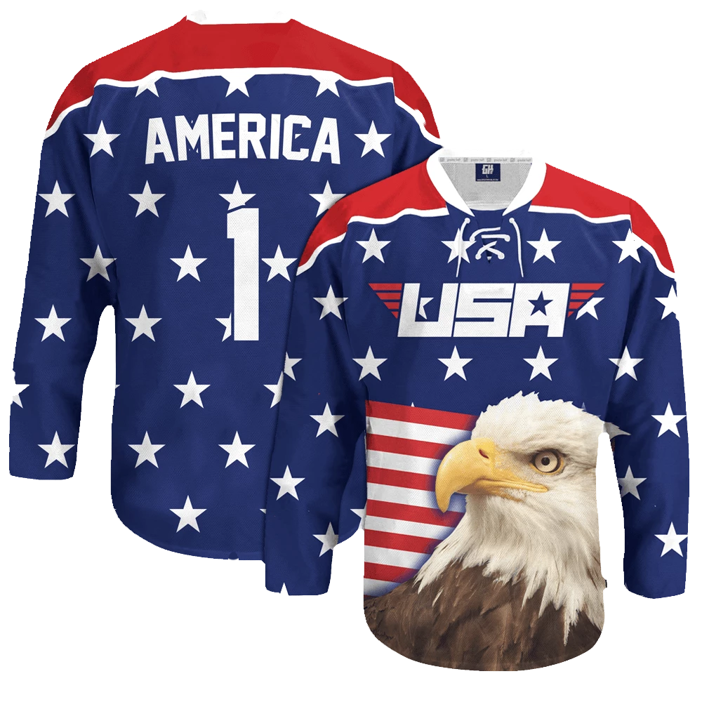 Eagle America #1 Basketball Jersey — Conservative Collections